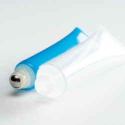 The high-end tube made of 100% recycled plastic